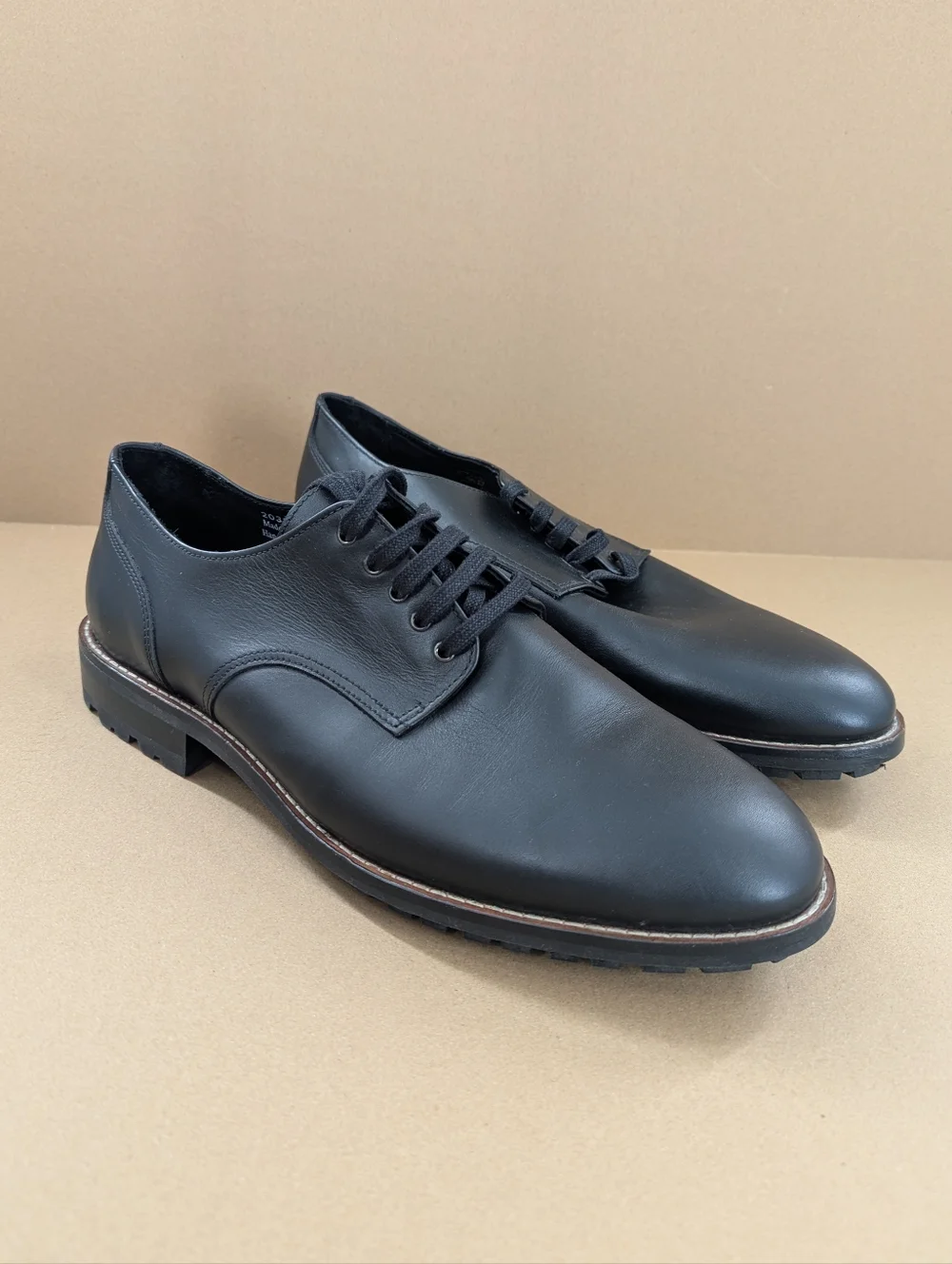 Thursday Leather Oxford Dress Shoes Lace Up Mens 12.5 Black Academia Classic